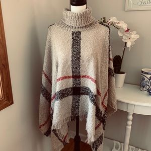 Elegant poncho